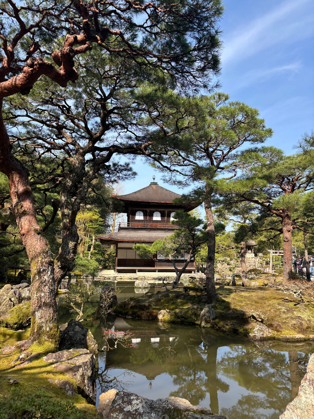 Walking through Ginkaku-ji✨️