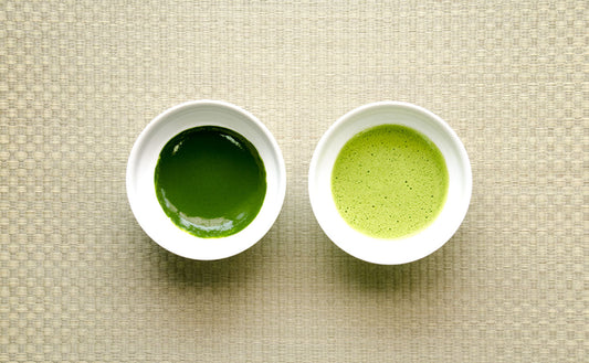 The difference between thin tea and thick tea