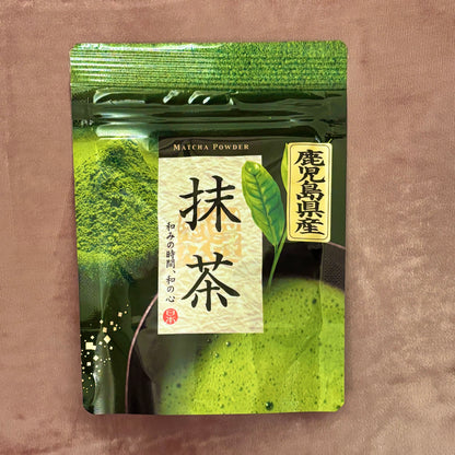 Kagoshima Matcha 40g (1.41 oz) by Minoru-en Chaho – Premium Japanese Matcha from Kagoshima | Gentle Sweetness, Low Astringency & Versatile for Tea Ceremony, Lattes & Desserts