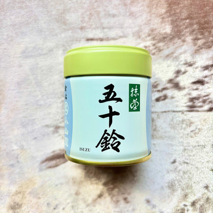 Matcha Isuzu 40g (1.41 oz) Tin by Marukyu Koyamaen – Premium Uji Matcha from Kyoto | Balanced Umami, Gentle Sweetness, Smooth Texture & Elegant Finish