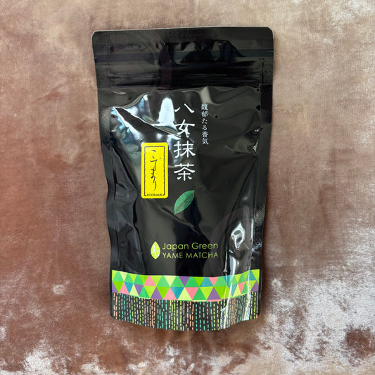 Kodemari Matcha 100g Bag by Hoshinoen Seicha – Premium Everyday Usucha Grade Yame Matcha from Fukuoka | Toasty Aroma, Balanced Umami, Smooth & Approachable for Daily Enjoyment