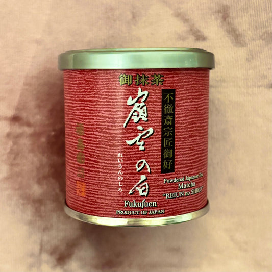 Matcha Reiun no Shiro 30g (1.06 oz) Tin by Fukujuen – Premium Uji Matcha from Kyoto | Rich Umami, Deep Flavor, Elegant Bitterness & Refined Aftertaste
