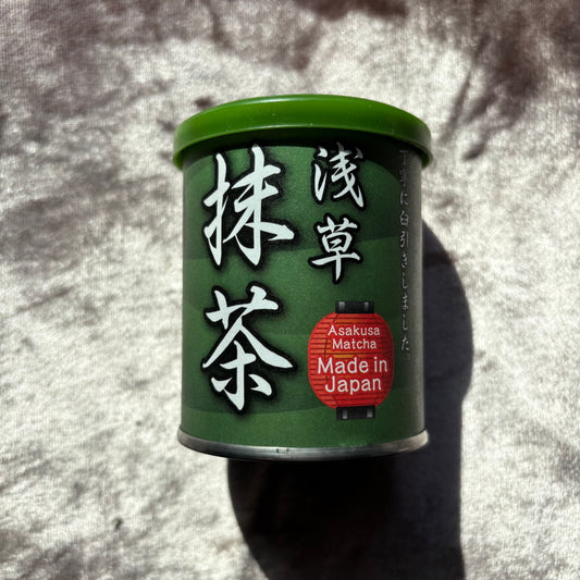 Asakusa Matcha 30g (1.06 oz) Tin by Asakusa Matcha – Premium Everyday Japanese Matcha | Gentle Umami, Mellow Sweetness, Clean Finish & Easy Daily Drinking