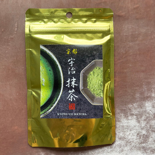 Kyoto Uji Matcha "Cha no Kura" 50g (1.76 oz) Premium Pouch – 100% Pure High-Grade Japanese Green Tea Powder | Rich, Creamy, and Deep Emerald Hue for Whisking, Lattes, and Baking (Resealable Bag)